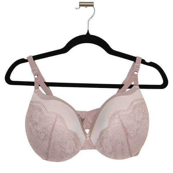 Maidenform Beige Lace Detail Bra 38D - Picture 1 of 3